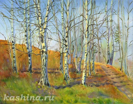 Birch grove, Evgeniya Kashina