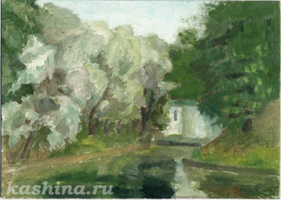 Елизаветинский пруд в Нескучном саду, Евгения Кашина