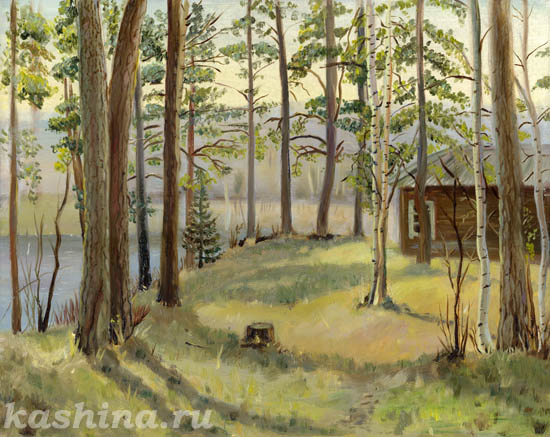 "Солнечная полянка" картина Евгении Кашиной "Солнечная полянка" картина Евгении Кашиной